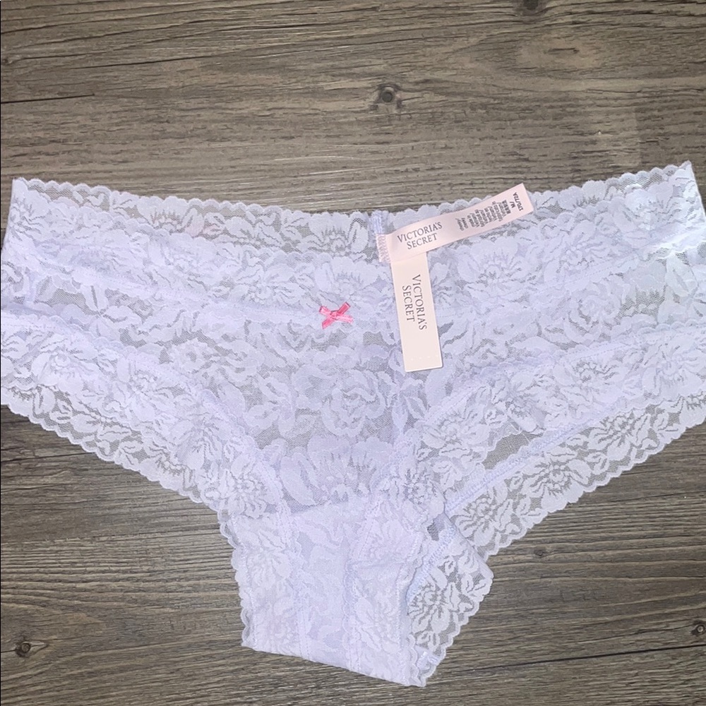 Victoria's Secret Soft White Lace Panty